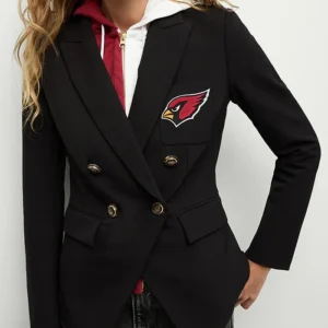 Arizona Cardinals Dickey Black Stylish Blazer