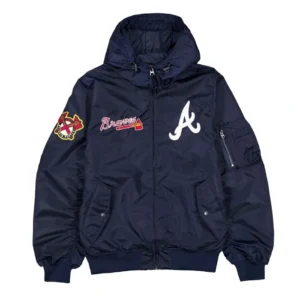 Atlanta Braves Historic L-2B Hooded Jacket