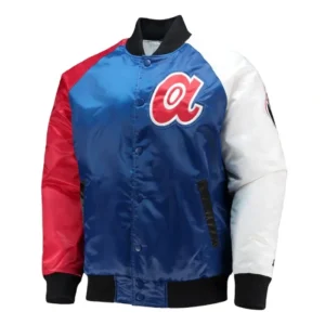 Atlanta Braves Tri-Color Varsity Jacket