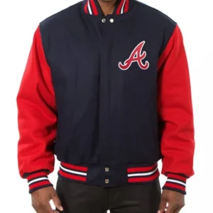 Atlanta Braves Two Tone Varsity Jacket
