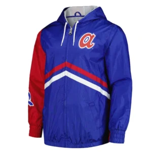 Atlanta Braves Undeniable Royal Full-Zip Jacket