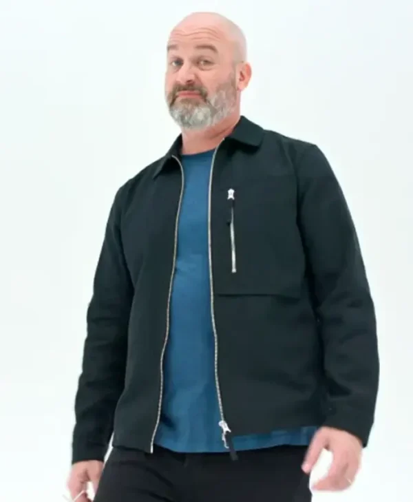 Bad Thoughts S01 Tom Segura Black Bomber Jacket