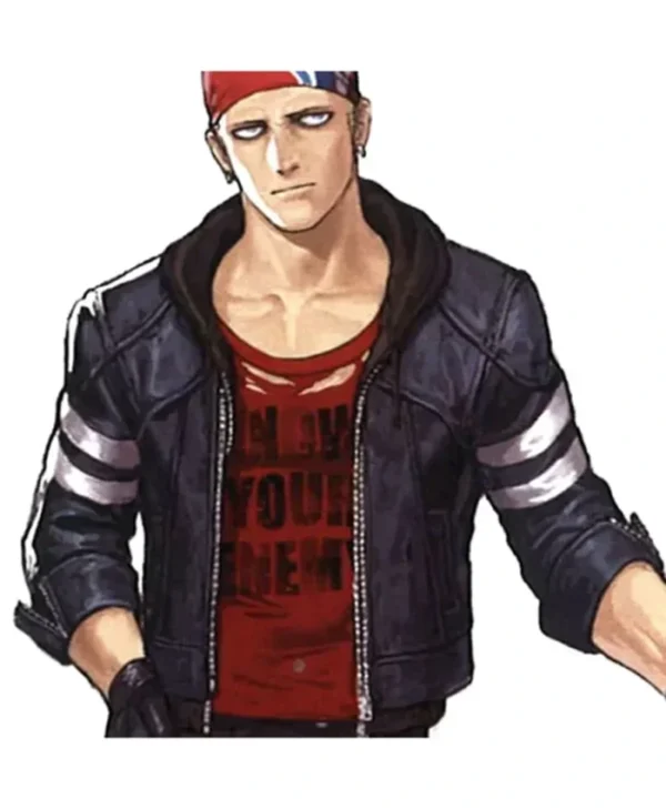 Billy Kane The King Of Fighters 14 Leather Stylish Jacket