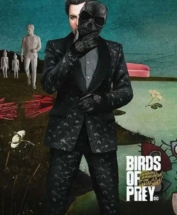 Birds Prey Black Mask Coat