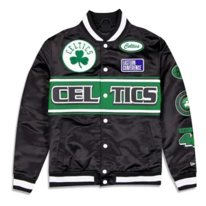 Boston Celtics Rally Drive 2024 Varsity Jacket