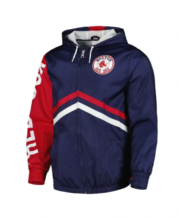 Boston Red Sox Undeniable Full-Zip Windbreaker Bomber Jacket