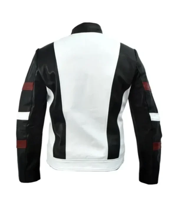 Buy Now Bruce Lee Black And White Leather Jacket