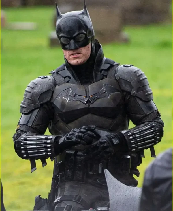Bruce Wayne Batman Black Jacket