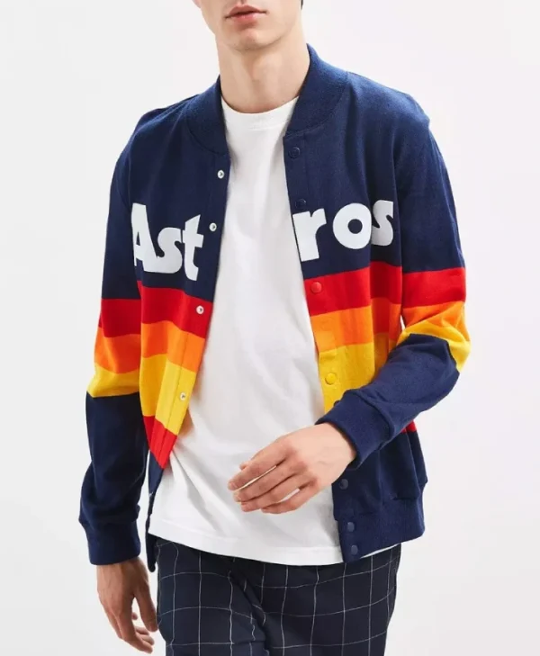 Buy Now 1986 Houston Astros Sweater Color Combination Jacket For Unisex