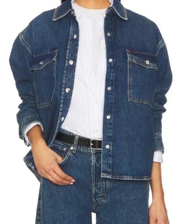 Buy Now Access Daily 2025 Iliza Shlesinger Shirt Denim Stylish Jacket