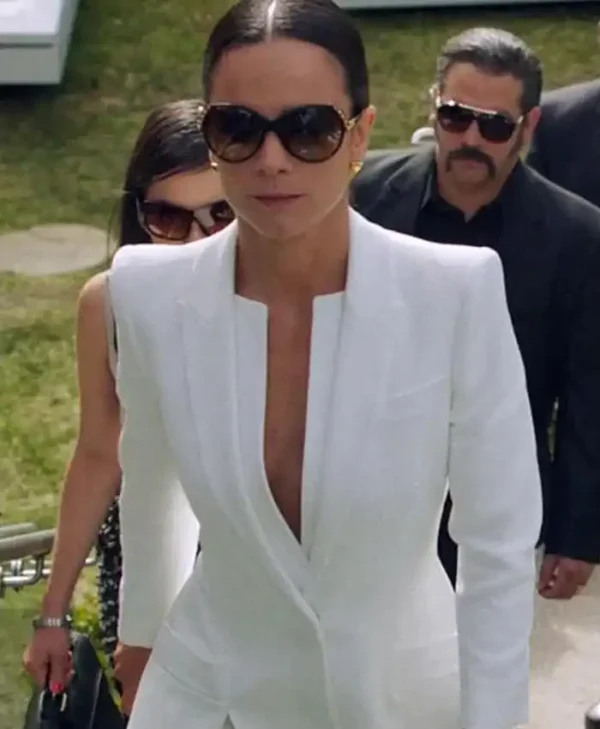 Buy Now Alice Braga Queen of Wool White Coat For Unisex