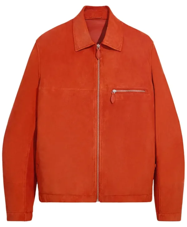 American Idol S23 Lionel Richie Orange Stylish Jacket - Image 2