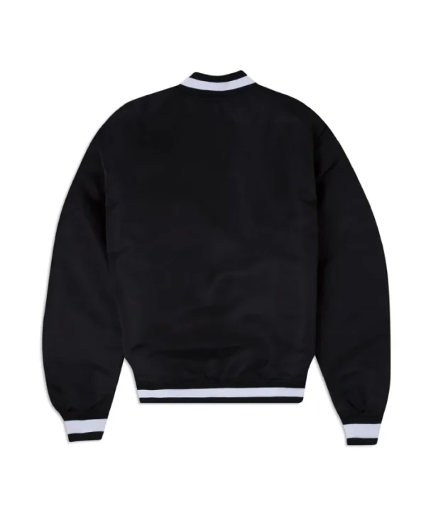 Buy Now Atlanta Braves Logo Select Black Varsity Jacket For Unisex