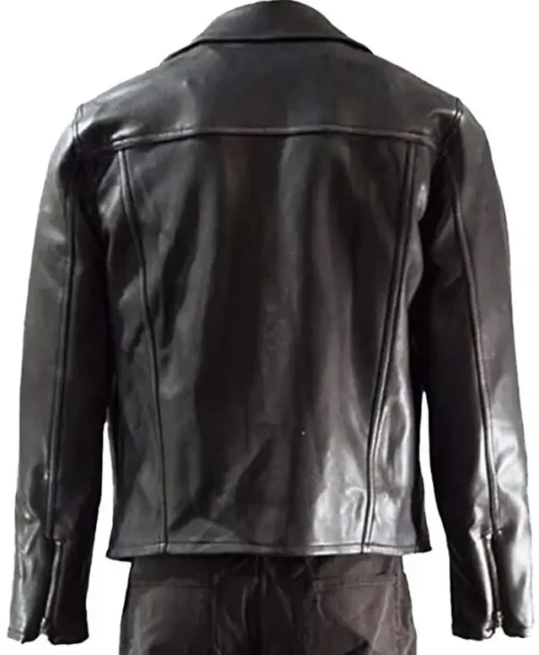 Buy Now Beau Knapp Death Wish Black Leather Jacket For Unisex