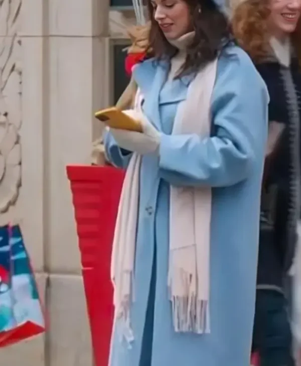 Buy Now Believe In Christmas Meghan Blue Coat For Unisex