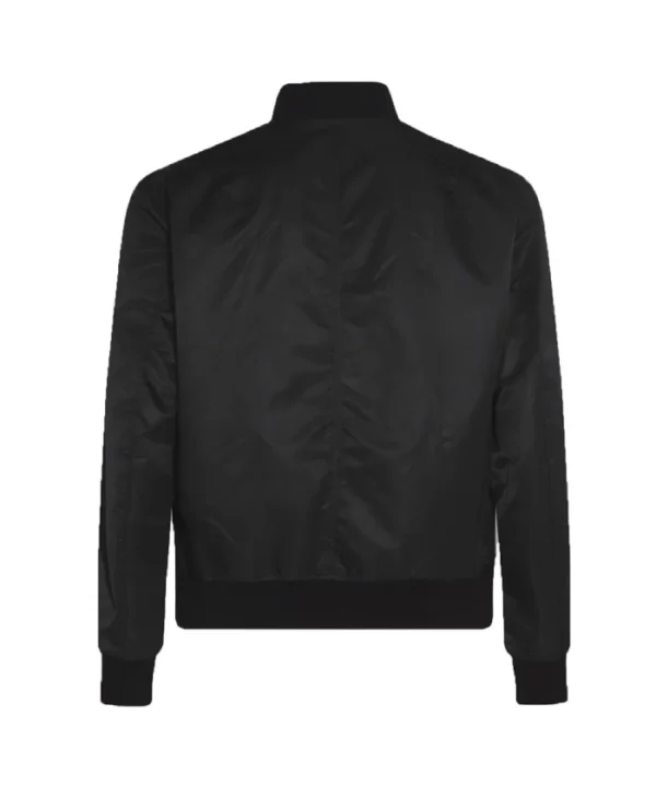 Buy Now Black Anaheim Ducks Nylon Bomber Jacket For Unisex