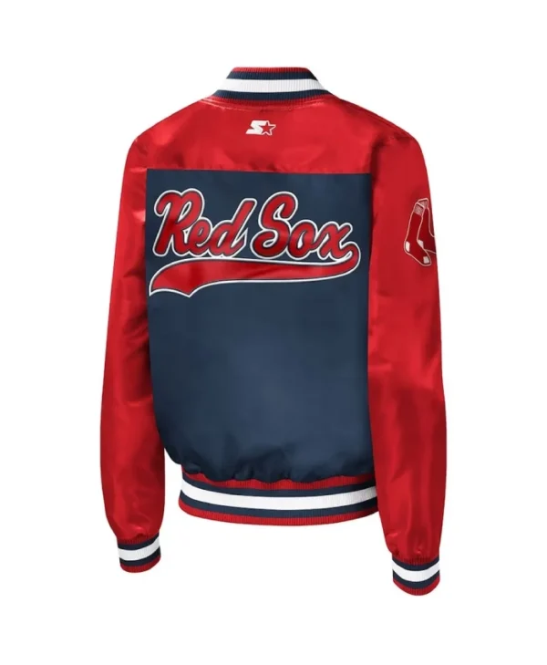 Buy Now Boston Red Sox The Legend Satin Varsity Jacket For Unisex