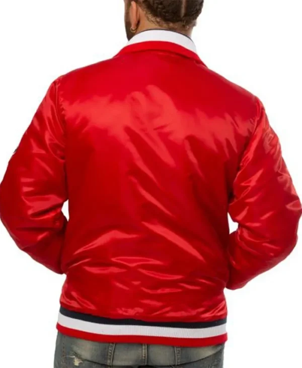 Buy Now Boston Red Sox Varsity Satin Varsity Jacket For Unisex