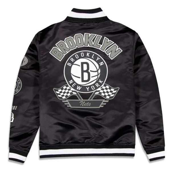 Buy Now Brooklyn Nets Rally Drive 2024 Varsity Jacket For Unisex
