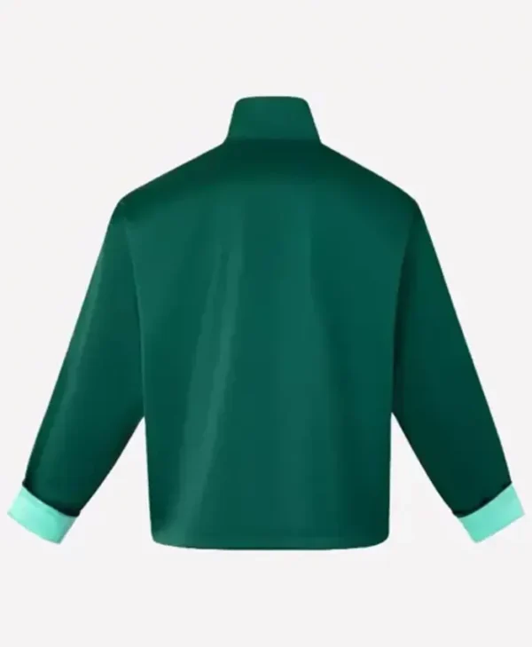 Chinese New Year Green Fleece Stylish Jacket - Image 2