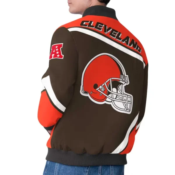 Cleveland Browns Maximum Racing Jacket - Image 2