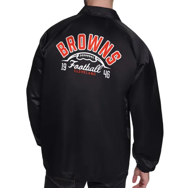 Cleveland Browns Retro Logo Jacket - Image 2