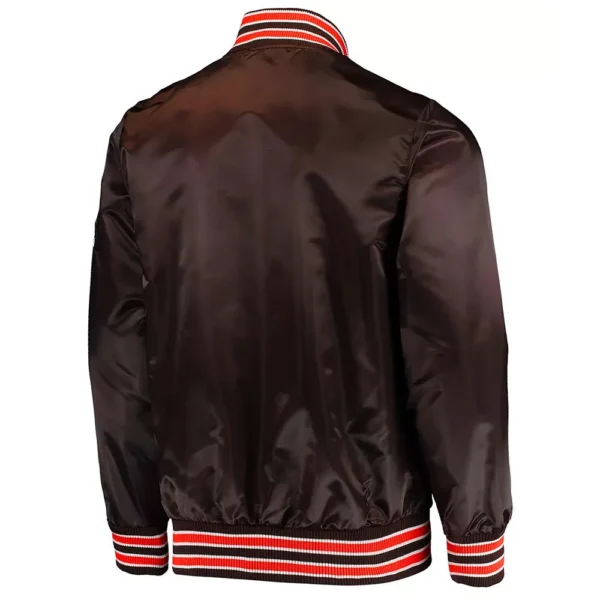 Cleveland Browns The Diamond Retro Brown Jacket - Image 2