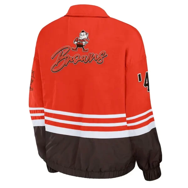 Buy Now Cleveland Browns Throwback Jacket For Unisex