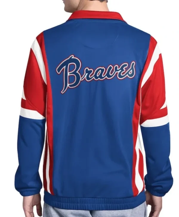 Buy Now Contender Tricot Atlanta Braves Track Bomber Jacket For Unisex