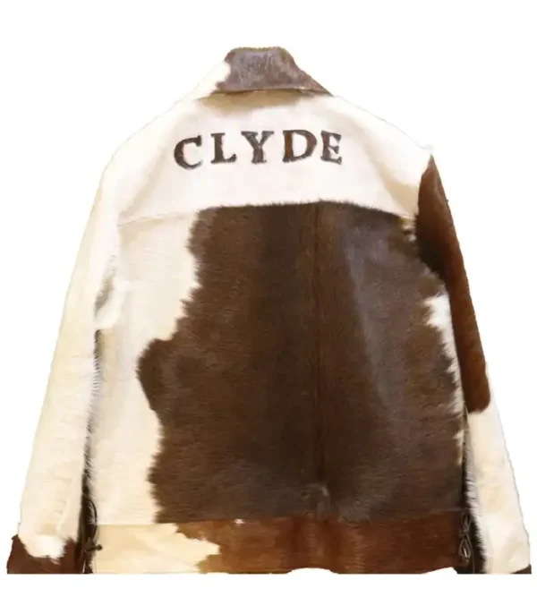 Buy Now Cowhide Brown And White Fur Skin Leather Jacket For Unisex