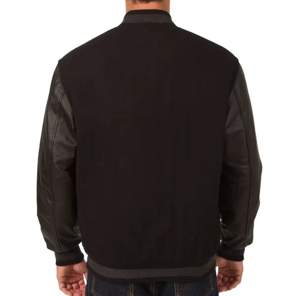 Buy Now Edmonton Oilers Varsity Black Jacket For Unisex