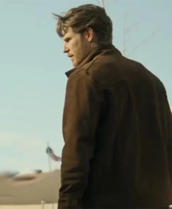FUBAR S02 Travis Van Winkle Brown Bomber Jacket - Image 2