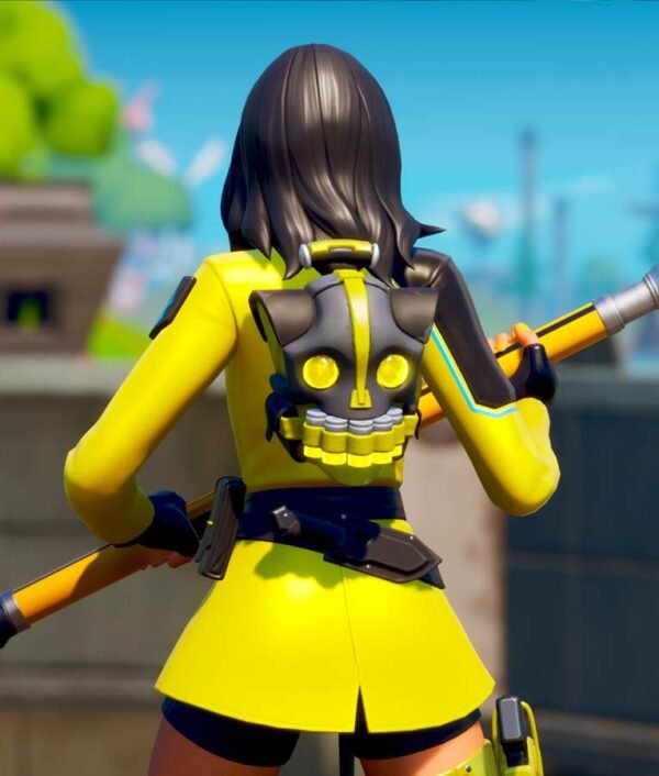 Buy Now Fortnite Leather Yellow Jacket For Unisex