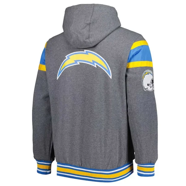 Buy Now Gray Los Angeles Chargers Extreme Gray Hoodie For Unisex