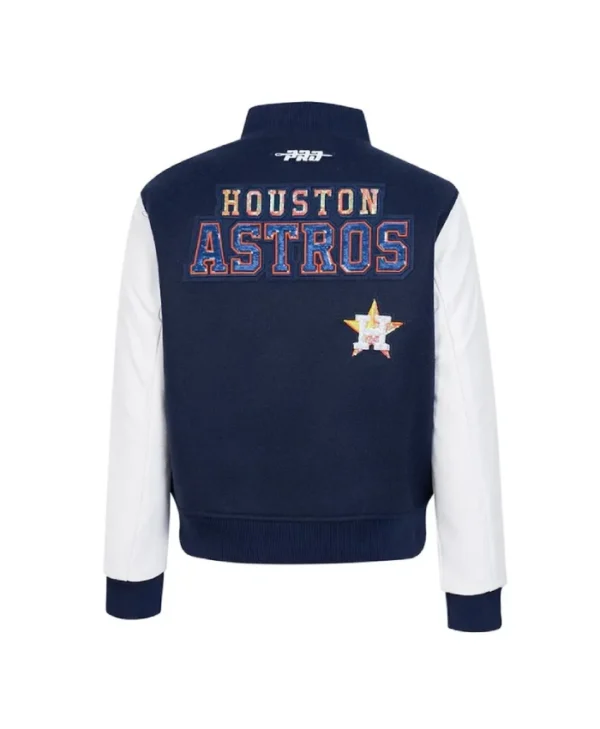 Buy Now Houston Astros Game Day Navy Varsity Jacket For Unisex