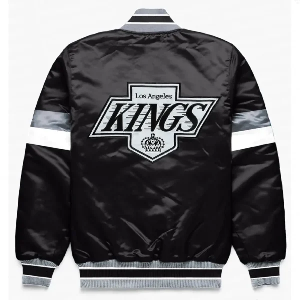 Buy Now LA Kings Home Game Black Varsity Jacket For Unisex