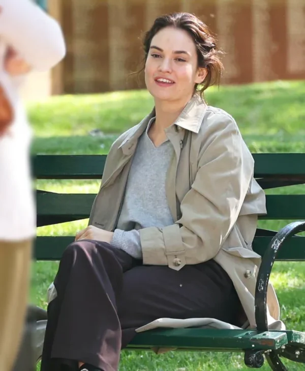 Buy Now Lily James Relay Coat For Unisex