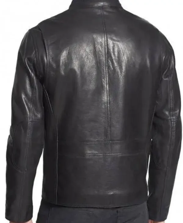 Buy Now Men Classic Obey Black Leather Jacket For Unisex