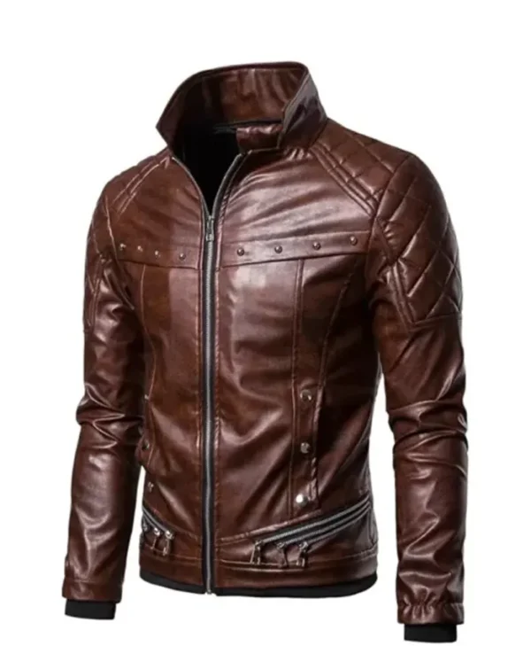 Buy Now Men’s Retro Aviator Leather Jacket For Unisex