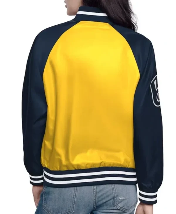 Buy Now Milwauke Brewers Home Run Varsity Satin Jacket For Unisex