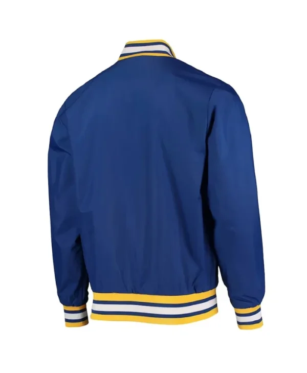 Milwaukee Brewers The Jet III Royal Varsity Jacket - Image 2