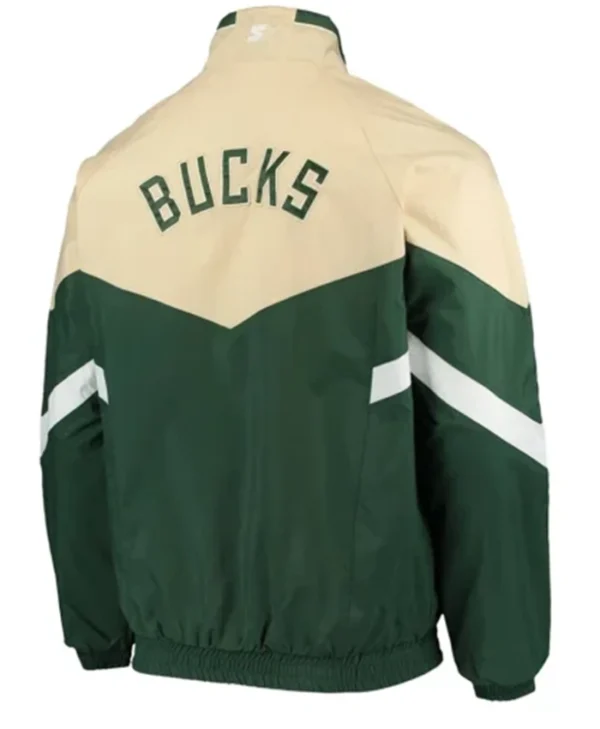 Buy Now Milwaukee Bucks Bank Shot Cream Jacket For Unisex