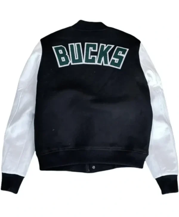 Milwaukee Bucks Letterman Varsity Jacket - Image 2