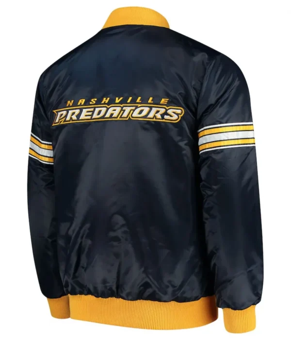 Buy Now Nashville Predators Starter Blue Jacket For Unisex