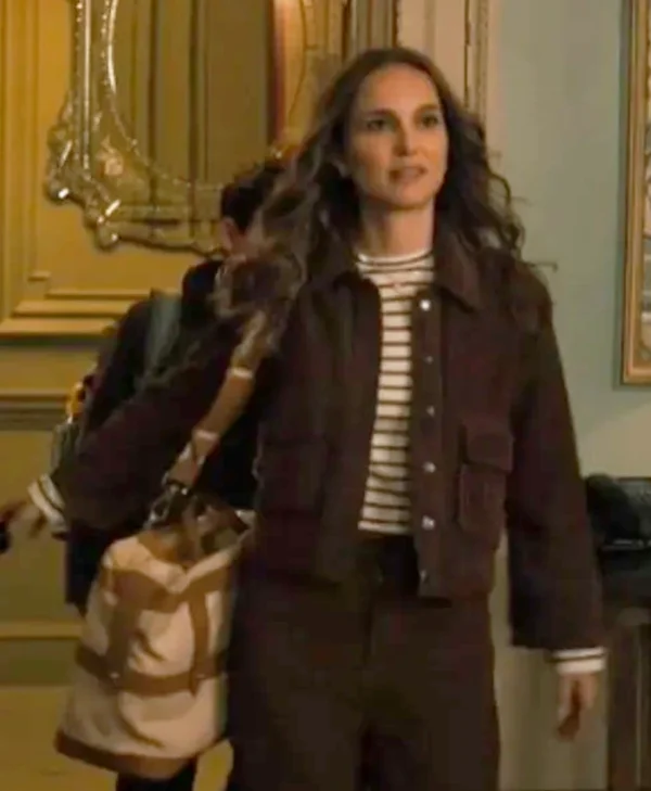 Buy Now Natalie Portman Fountain of Youth Corduroy Varsity Jacket For Unisex