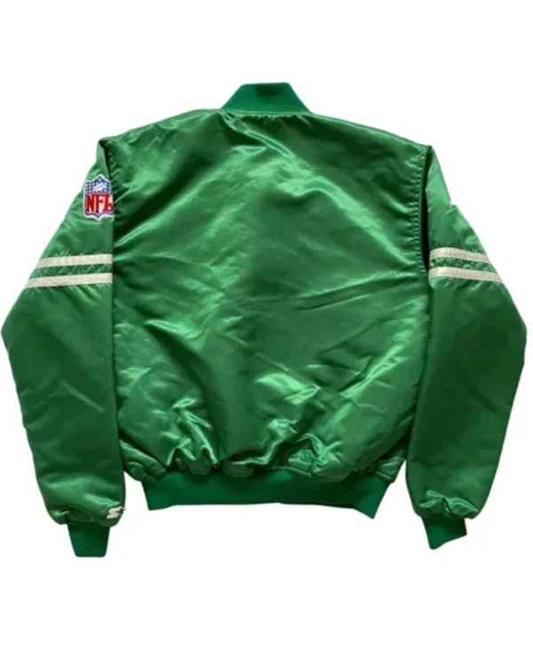Buy Now New York Jets 80s Varsity Green Jacket For Unisex
