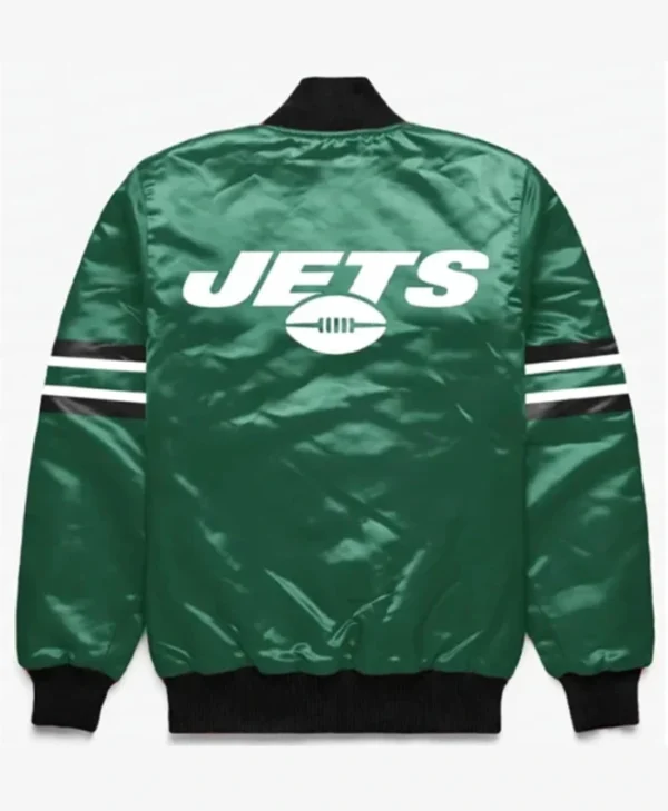 Buy Now New York Jets Button Down Varsity Green Jacket For Unisex