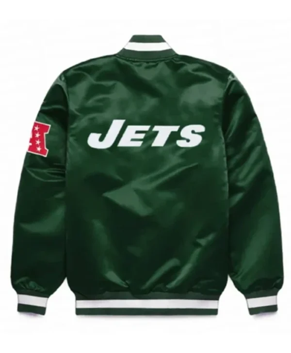 Buy Now New York Jets Dark Varsity Green Jacket For Unisex