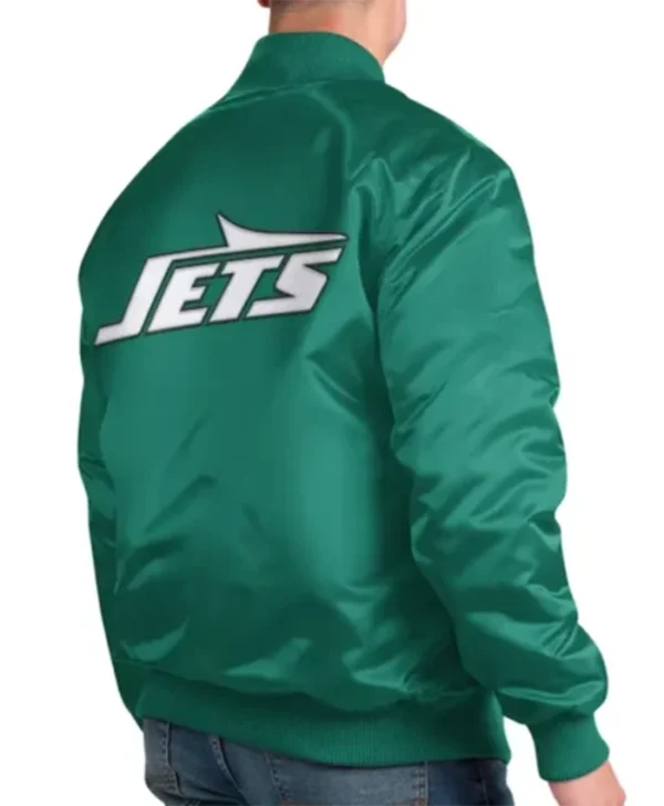 Buy Now New York Jets Exclusive Varsity Green Jacket For Unisex