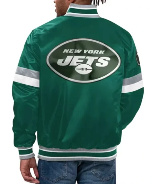 Buy Now New York Jets Game Green Varsity Jacket For Unisex